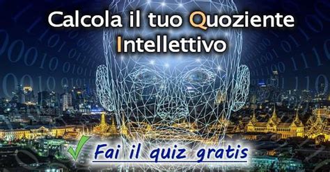 Test Del Qi Calcolo Del Qi Gratis