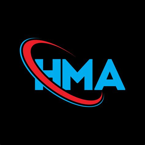 Hma Logo Hma Letter Hma Letter Logo Design Initials Hma Logo Linked