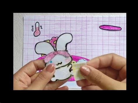 Paperdiy Cinnamoroll Care Blind Bag Tutorial Asmr Papercraft Makeup