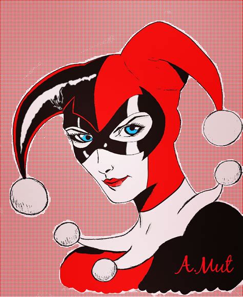 Harley Quinn Colored 2015 By Mutal Ali On Deviantart