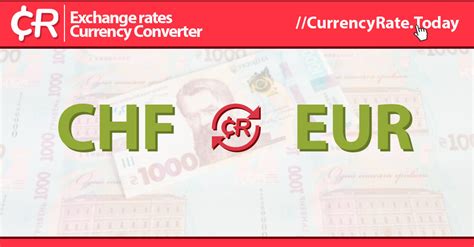 Chf En Eur Convertir Franc Suisse Euro