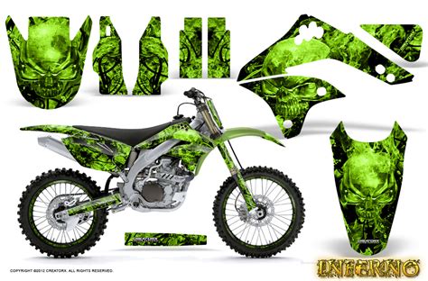 Kawasaki Kx450f 2006 2008 Graphics Creatorx Graphics Mx And Atv Decals