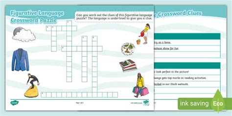 Figurative Language Puzzle Teacher Made Twinkl