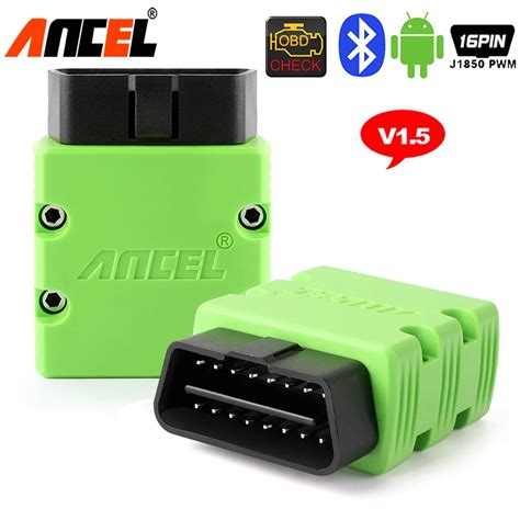 Ancel ELM327 V1 5 Bluetooth OBD2 Automotive Scanner In Russian OBD 2