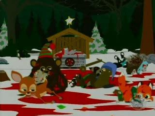 Which South Park episode was most VIOLENT. Woodland Critter Christmas ...