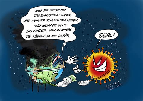 cartoon-karikatur-Coronavirus 2020-Karma - Roth-Cartoons (DE)