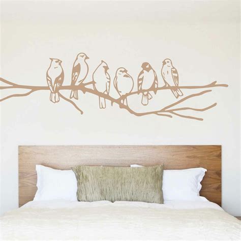 Stickers Oiseaux Sur Branche Autocollant Muraux Et Deco