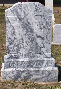 Elizabeth Parmer Hanks 1834 1916 Mémorial Find a Grave