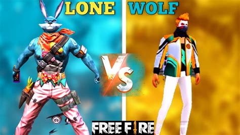 Garena Ff 🔥 Lone Wolf Mode 1 Vs 1 Bunny 😈 Gameplay Baazgamer