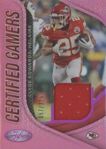 2022 Panini Certified Clyde Edwards Helaire CG CEH For Sale EBay