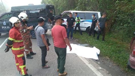 Isteri Maut Suami Cedera Dalam Nahas Dua Buah Kenderaan