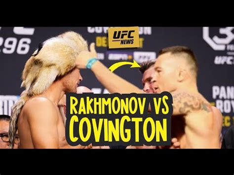 BREAKINGSHAVKAT RAKHMONOV VS COLBY COVINGTON DALAM PENGERJAAN YouTube