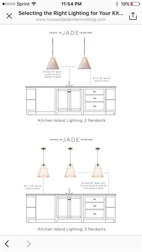 Demystifying Kitchen Island Pendant Light Size And Height Artofit