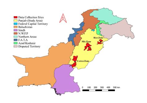 1 Map Of Pakistan Showing Study Area And Agro Ecological Zones