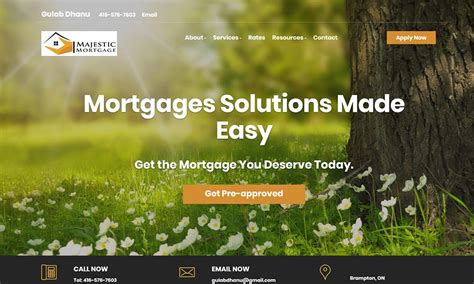 Mortgage Broker Agent And Loan Officer Website Themes Templates And