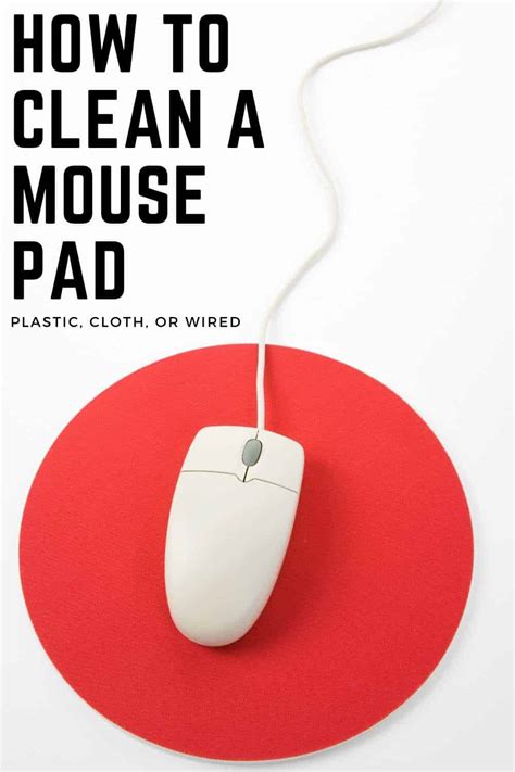 How to Clean a Mouse Pad | The Happier Homemaker