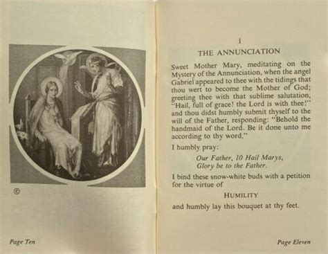 Rosary Novenas To Our Lady Vintage 1954 Holy Devotional Novena Prayer Booklet 3841034545