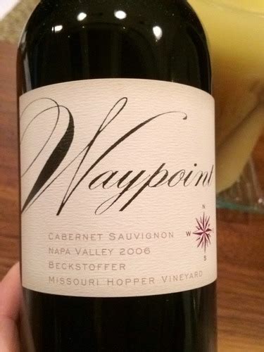 Waypoint Beckstoffer Missouri Hopper Vineyard Cabernet Sauvignon