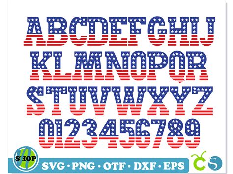 Usa Flag Font Otf Usa Flag Font Svg Cricut Usa Flag Font P Inspire