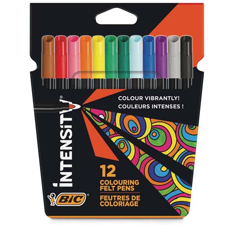 Set De Feutres Bic Intensity Pointe Fine Le G Ant Des Beaux Arts N