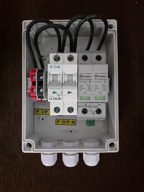 Solar DCDB 1 4 KW 1 In 1 Out With SPD Eaton DC MCB Samptel Energy