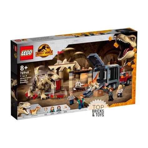 Jual LEGO Jurassic World T Rex Atrociraptor Dinosaur Breakout