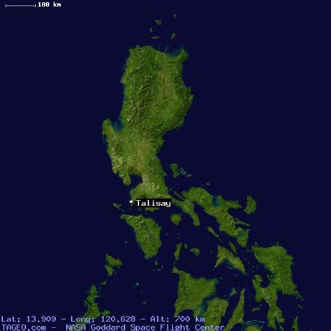 Talisay Geography Population Map Cities Coordinates Location