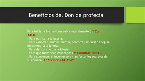 Los Dones Del Espiritu Ppt