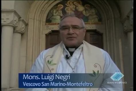 Gli Auguri Del Vescovo Mons Luigi Negri