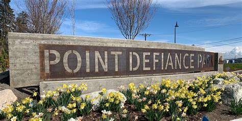 Traffic Alert Point Defiance Park Dune Peninsula Metro Parks Tacoma