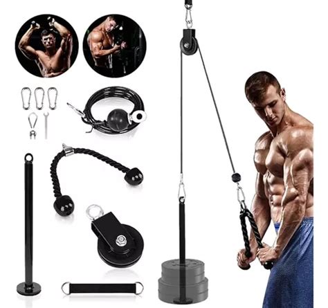 Envr Fitness Lat Y Sistema De Poleas Gym Casero Sistema Meses Sin