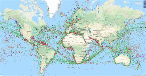 The Marine Traffic Live Map - Albatross Shipping UK