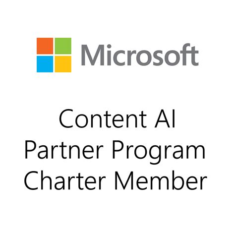 Microsoft Content AI Partner Program Microsoft Adoption