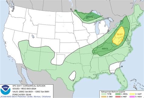 Storm Prediction Center Jan 5 2025 2000 UTC Day 1 Convective Outlook