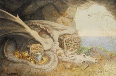 Dragon, 1892 - Theodor Severin Kittelsen - WikiArt.org