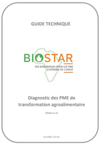 PME Pilotes BIOSTAR des bioénergies pour les PME d Afrique de l Ouest