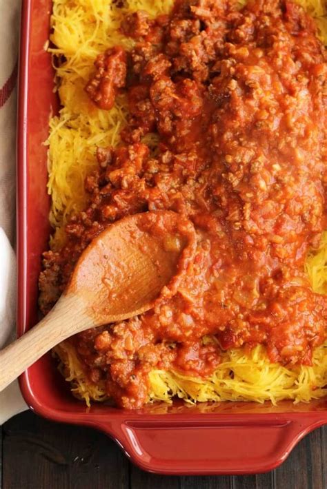 Italian Sausage Spaghetti Squash - Dash of Texas