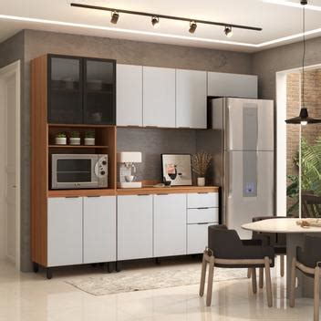 Cozinha Completa Torino Portas Gavetas Am Ndola Touch Nude Prime Tx Pnr M Veis Cozinha