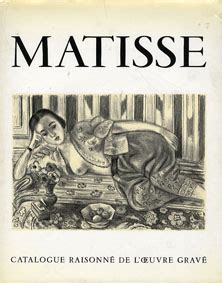 Vol Henri Matisse Catalogue Raisonne De Loeuvre Grave