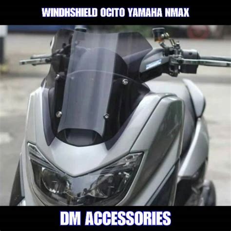 Jual WINDSHIELD VISOR OCITO YAMAHA NMAX TAHUN 2015 2019 Shopee