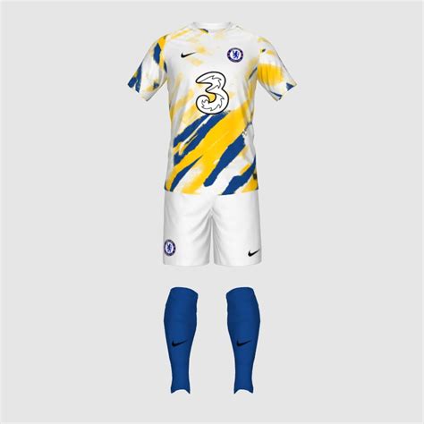 2023 24 Chelsea GK Away FIFA 23 Kit Creator Showcase