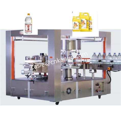 Square Botle Hot Melt Glue Labeling Machine