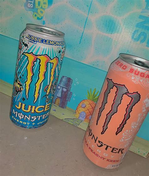 New Aussie Lemonade Style And Ultra Peachy Keen Rmonsterenergy