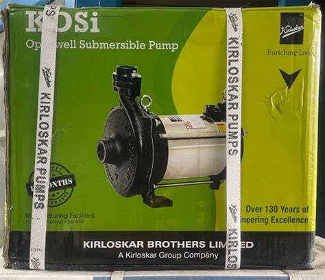 Kirloskar Openwell Submersible Pumps Power 0 5 HP At Rs 8500 Piece In