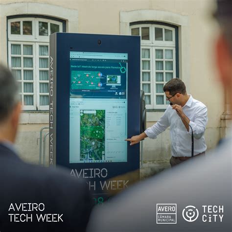 Aveiro Tech Week Tecnologia E Inova O Mupis Digitais Da