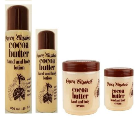 Queen Elisabeth Cocoa Butter Hand & Body Lotion and cream | eBay