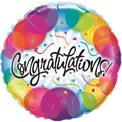 Congratulations Balloons Clip Art Free Image Download