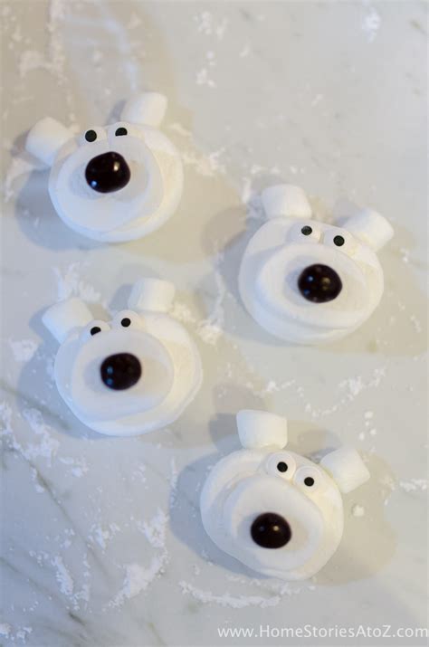Polar Bear Marshmallow Hot Chocolate Valentine
