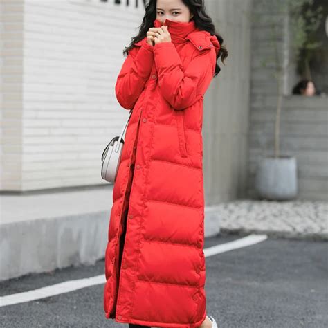 Abrigo Largo Con Capucha Para Mujer Chaqueta Gruesa De Talla Grande