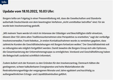 Autozulieferer Borgers Ist Insolvent Deutsche Kongress
